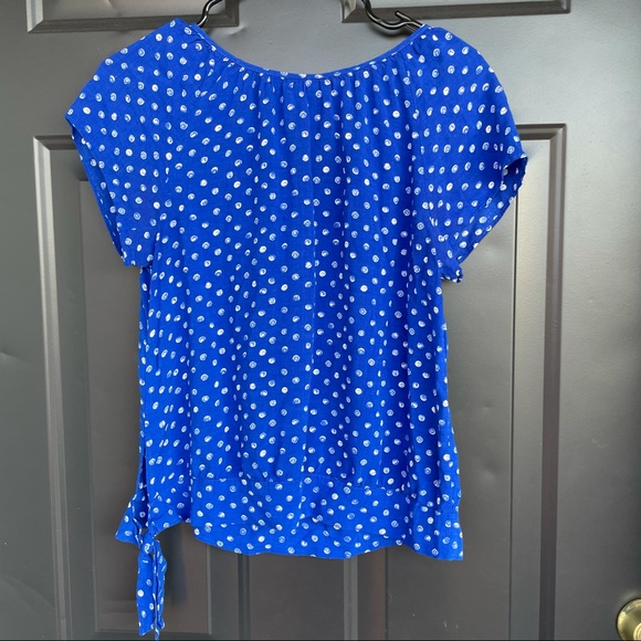 Blue and White Polka Dot - Picture 2 of 3